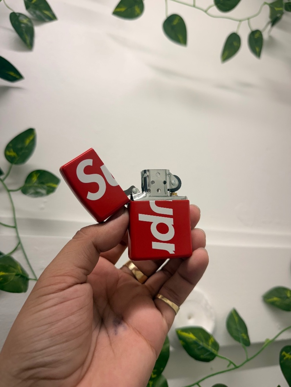 Supreme - Box Logo Zippo - Red - OS - Brand New